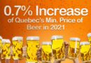 minimum price beer quebec 2021