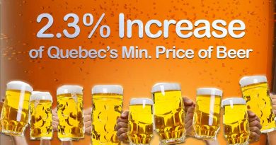 EXCLUSIVE: Strong 2.3% Increase of Quebec’s Minimum Price of Beer as of April 1st 2019